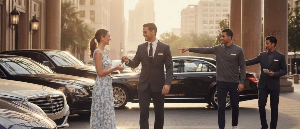 valet parking for new year events in dubai