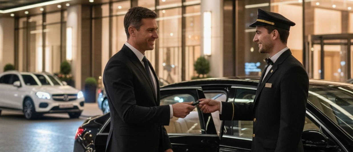 valet parking for holiday party in Dubai UAE