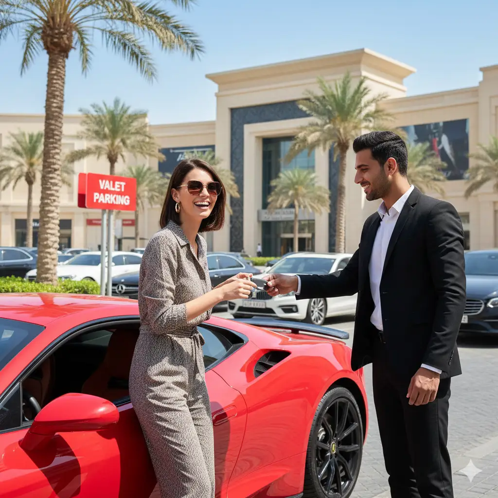 valet parking service in sharjah