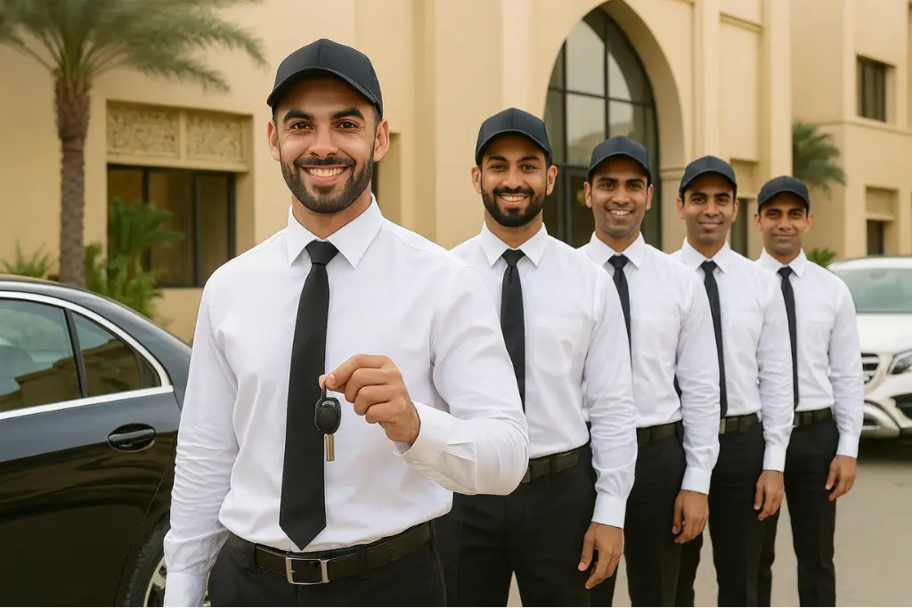 valet parking service in sharjah