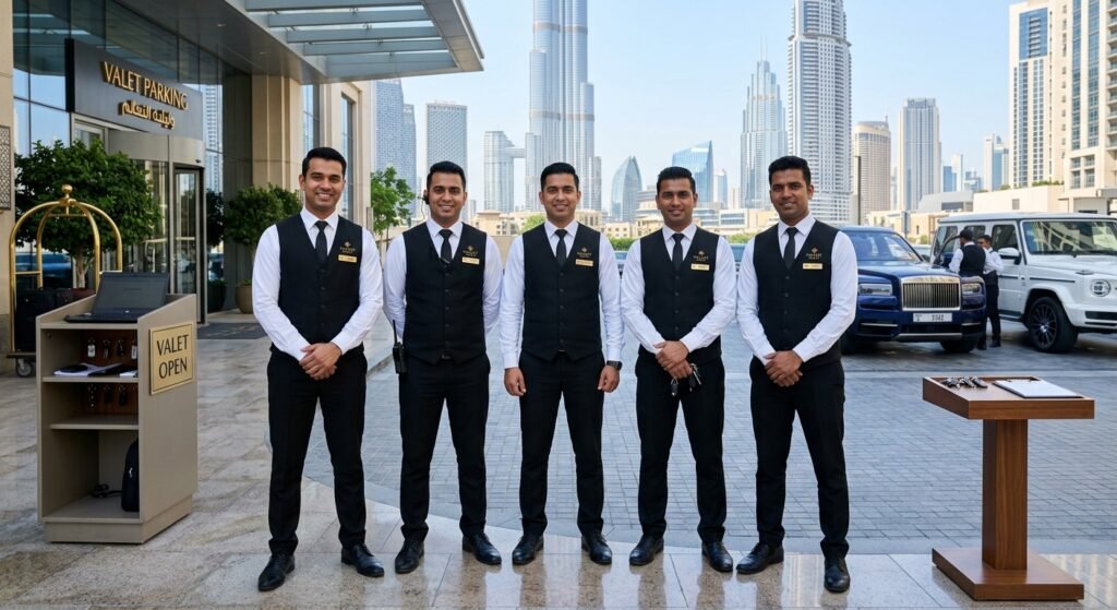 valet parking services in Dubai