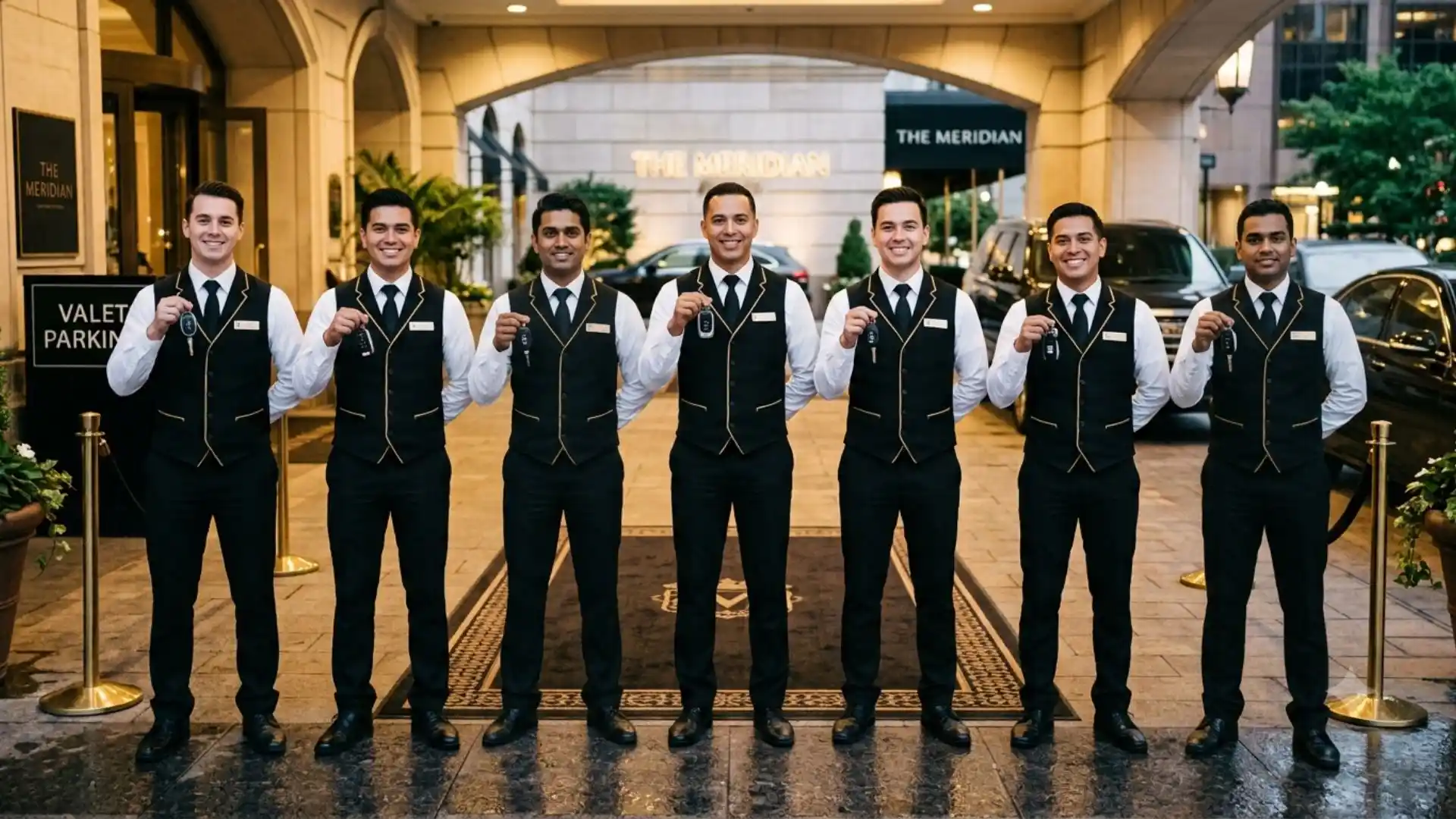 valet parking services at Expo City Dubai